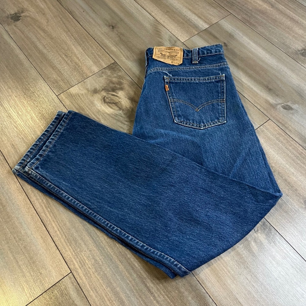 Vintage Levi Strauss & Co 505‎ Regular Fit Jeans Orange Tab Men 32x29